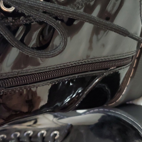 H&M Patent Leather Booties - Picture 5 of 5